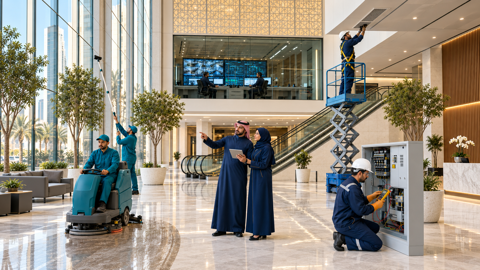 الشهراني للخدمات المتكاملة: تشغيل وصيانة وإدارة المرافق في السعودية